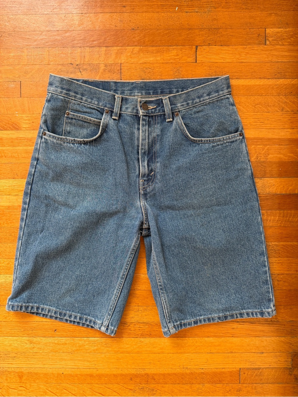 Vintage Levi's Orange Tab 550 Relaxed Fit Denim Shorts